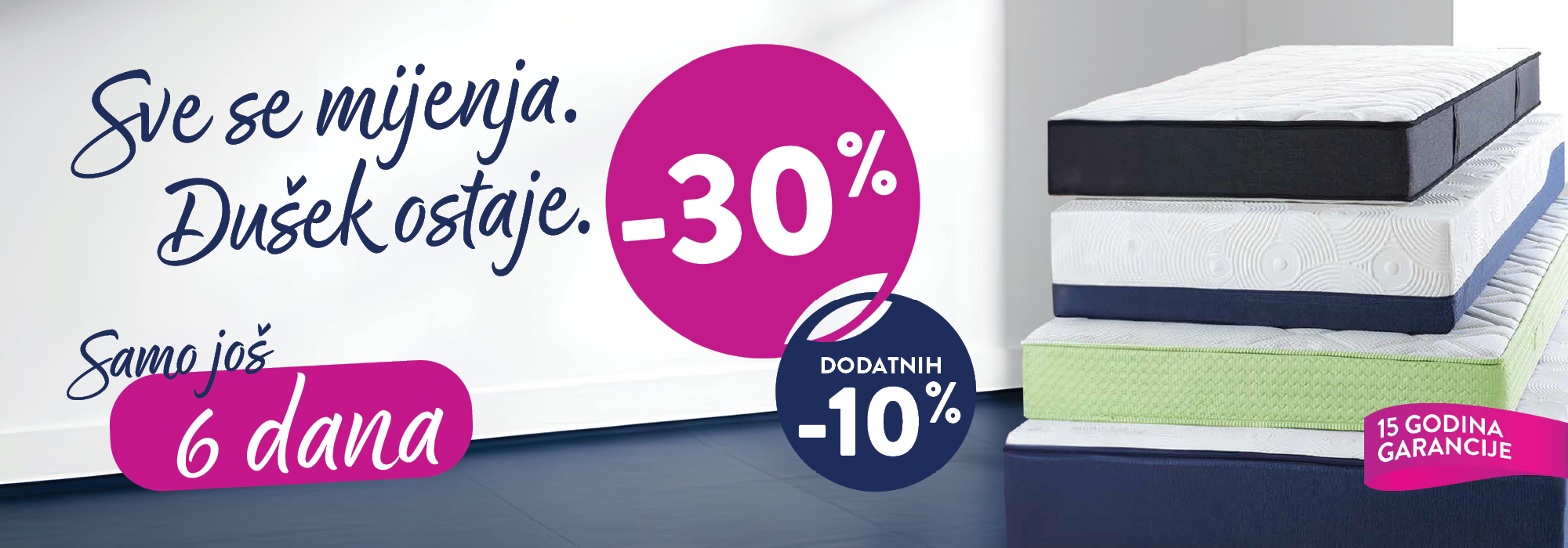 NASTAVLJAMO! DORMEO DANI SPAVANJA JOŠ SAMO 6 DANA! 