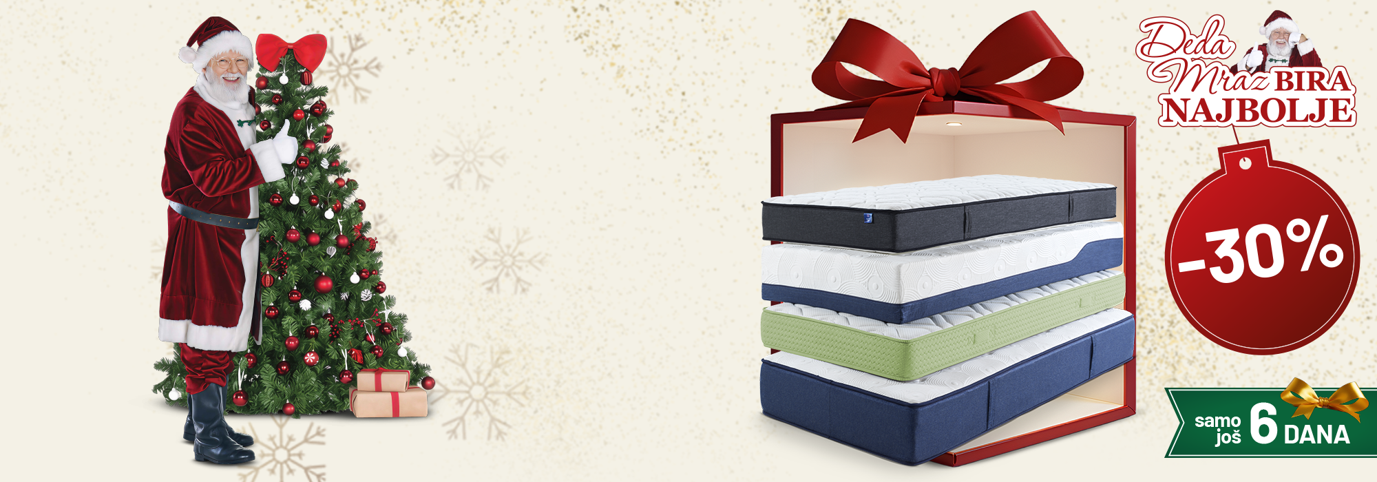 SAMO JOŠ 6 DANA! ISKORISTITE NOVOGODIŠNJE POPUSTE!