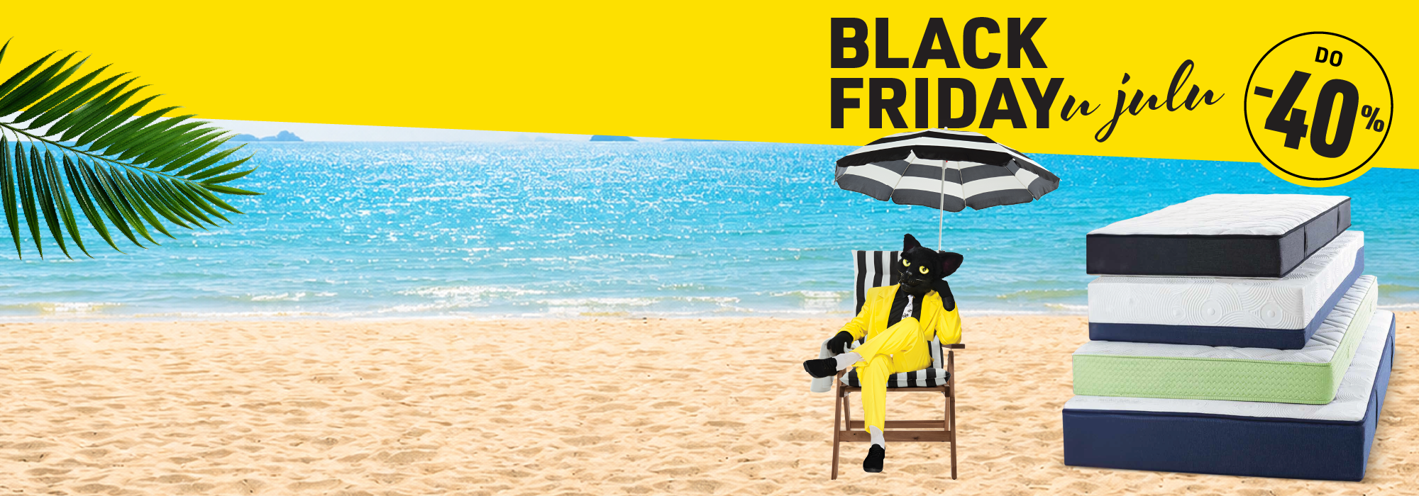 Black Friday u julu – Dormeo dušeci – do -40%