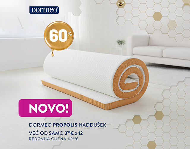 NOVO! Dormeo Propolis naddušek