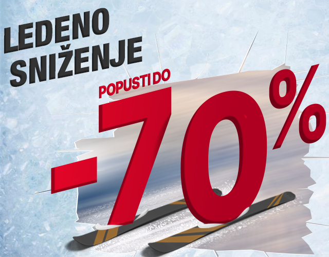 LEDENO SNIŽENJE DO -70%! SAMO DO 25.01!