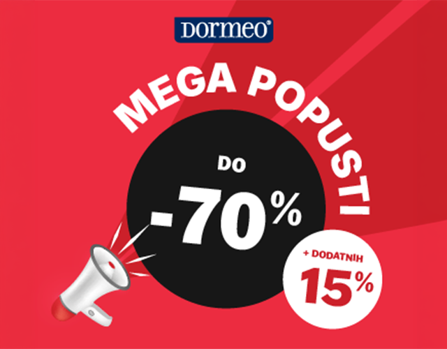 MEGA POPUSTI Dodatnih -15% na SVE proizvode!