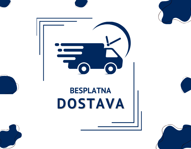 BESPLATNA DOSTAVA SAMO DO 25. MAJA!