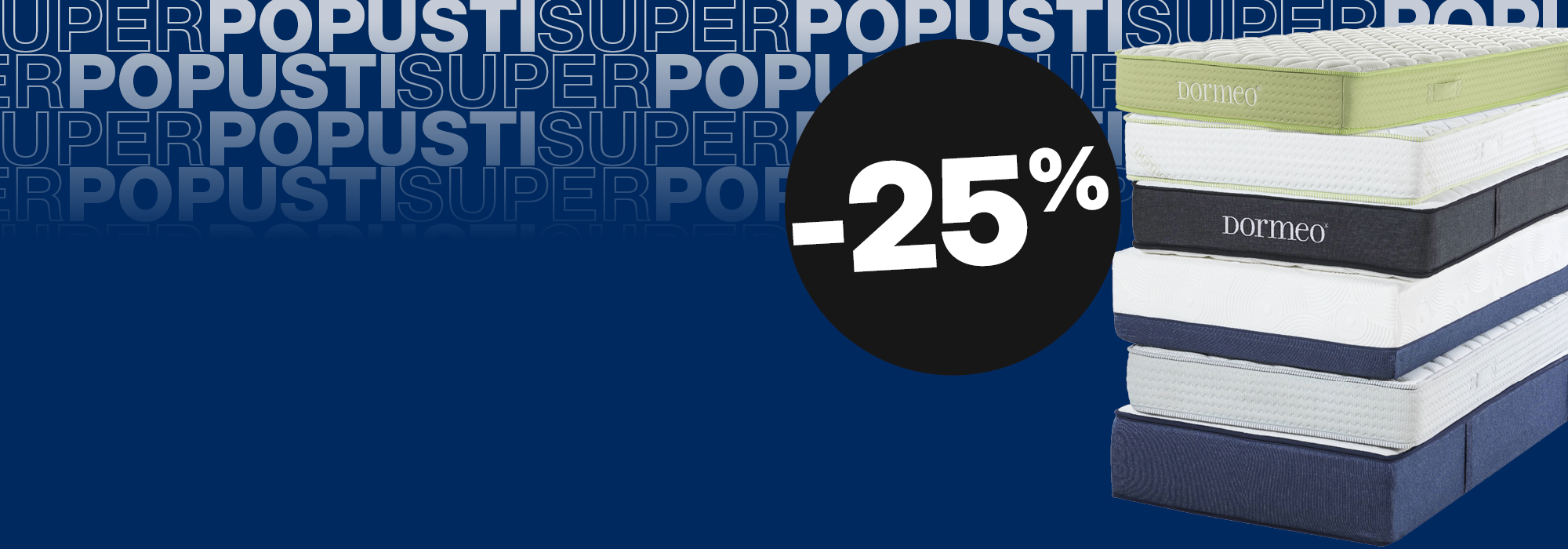 SAMO DO 01.MARTA! ISKORISTITE -25% NA DUŠEKE! 