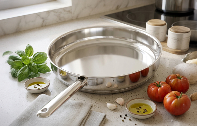 Delimano Classic grill tiganj od nerđajućeg čelika Delimano Classic grill tiganj od nerđajućeg čelika