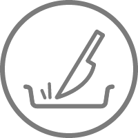 Delimano Stone Legend Black Round Mould