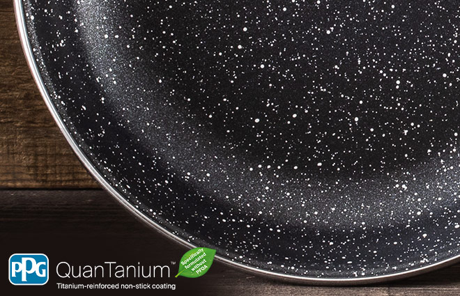 Delimano Stone Legend Black Pot + Lid