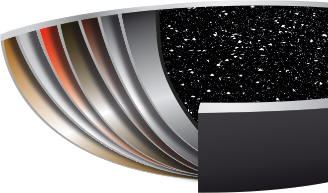 Delimano Stone Legend Black Pot + Lid